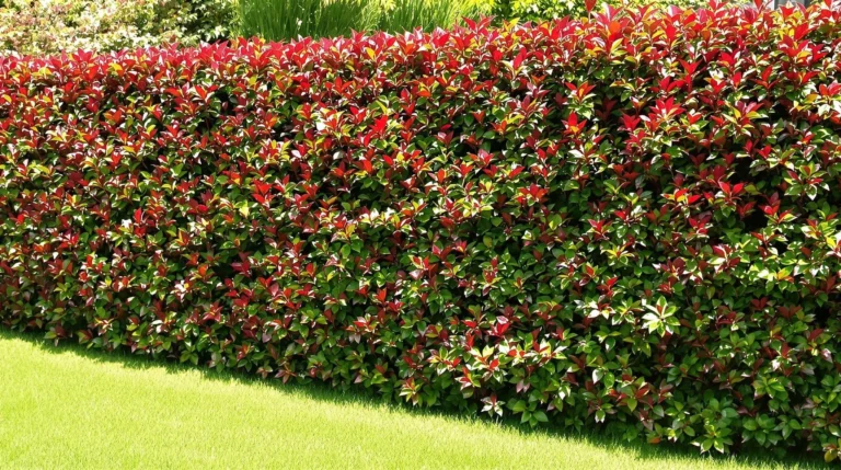 photinia carré rouge