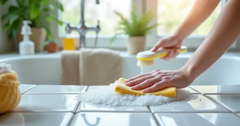 comment nettoyer carrelage salle de bain