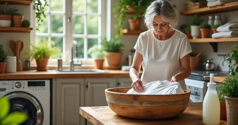 linge déteint astuce grand-mère