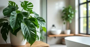 Quelle plante mettre dans une salle de bain pour un air sain et déco