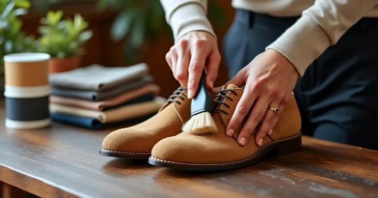 nettoyer chaussure en daim
