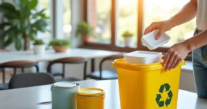 polystyrène poubelle jaune : ce que dit vraiment le tri simple