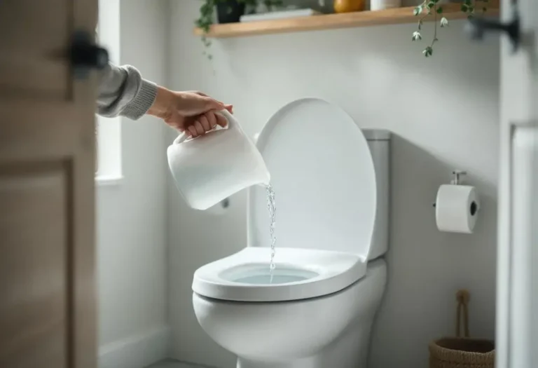 boucher les toilettes