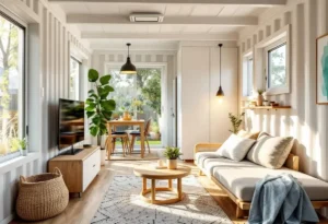 intérieur maison container : astuces pour un espace optimisé et stylé