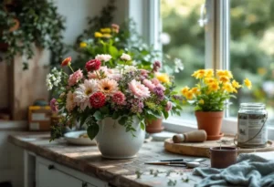 fleurs pour cimetière : astuces pour embellir une tombe naturellement
