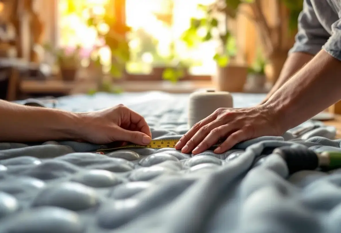 comment coudre une bâche à bulle